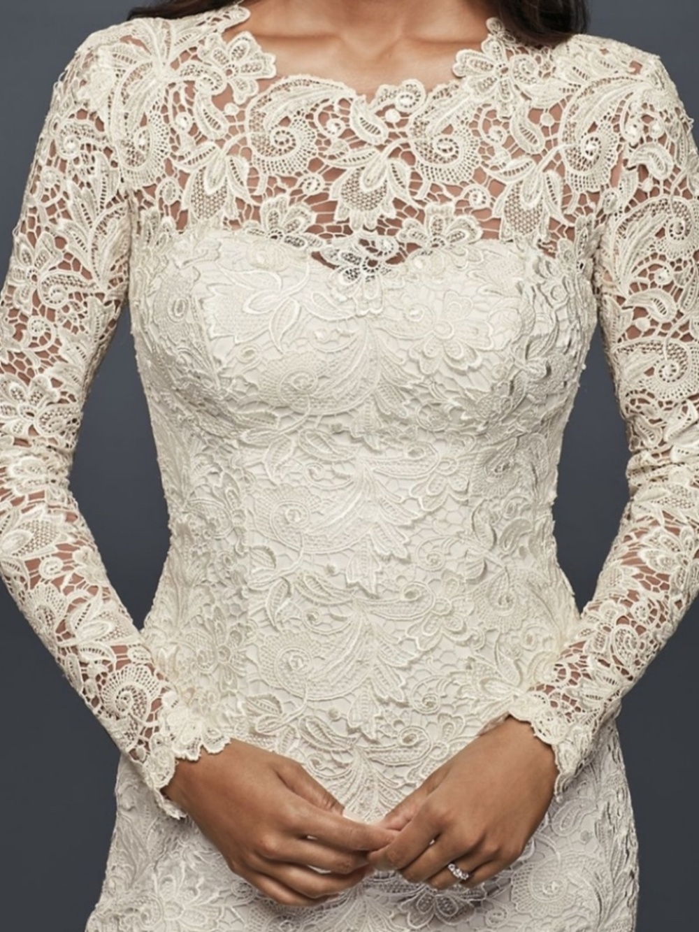 Melissa Sweet Size 10-12 Wedding Dress MS251176